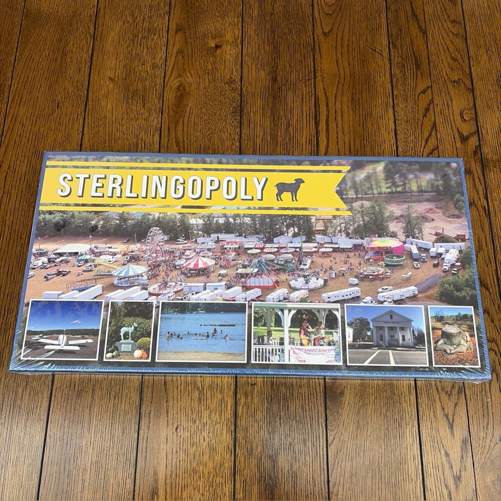 Sterling Monopoly Game Sterlingopoly Brand New Massachusetts New England